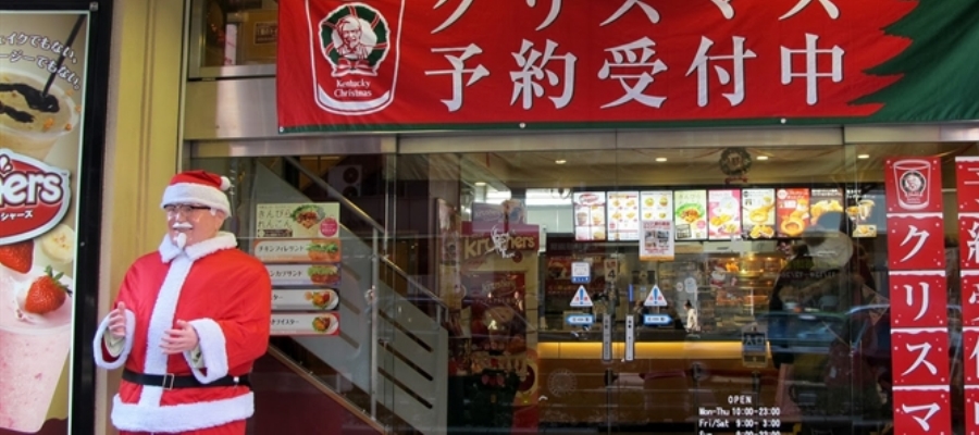Japan's KFC Christmas